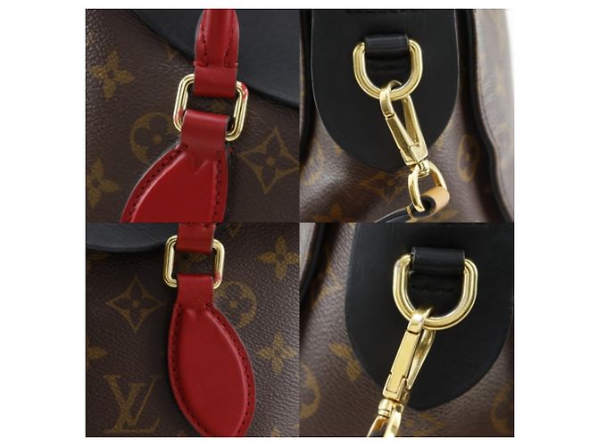 Borsa Tote Tuileries di Louis Vuitton Marrone - vista 11