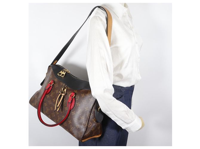 Borsa Tote Tuileries di Louis Vuitton Marrone - vista 20