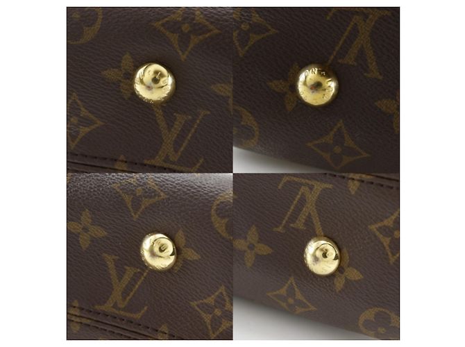 Borsa Tote Tuileries di Louis Vuitton Marrone - vista 9