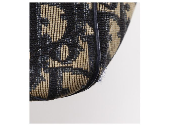 Borsa Mini Boston Trotter Christian Dior Blu navy - vista 14