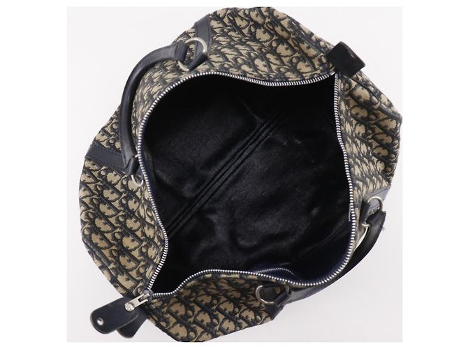 Borsa Mini Boston Trotter Christian Dior Blu navy - vista 6