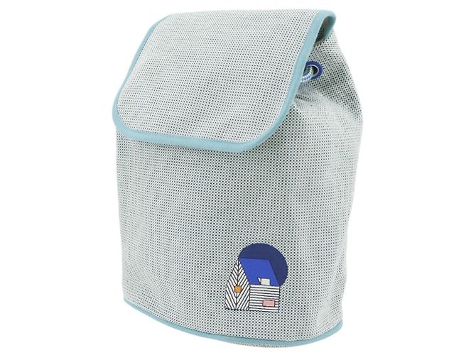 Blauer Les Cabans Rucksack von Hermès - Ansicht 2