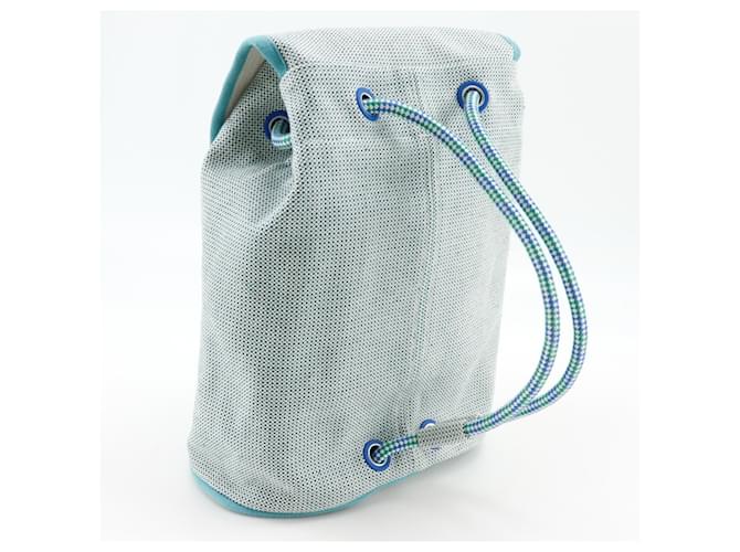 Blauer Les Cabans Rucksack von Hermès - Ansicht 3
