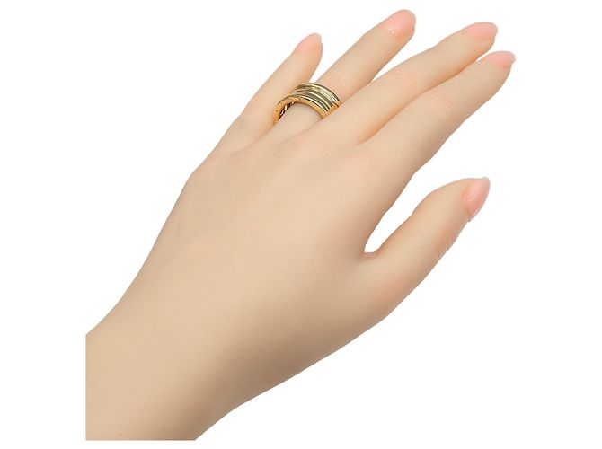 Bulgari Anello B.zero1 4 bande in oro giallo 18K Bvlgari D'oro - vista 2