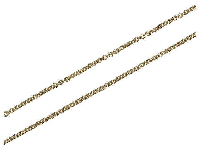 Collana a forma di luna crescente Tiffany & Co. in oro giallo 18K - vista 4