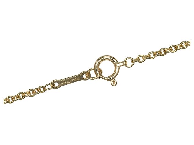 Collana a forma di luna crescente Tiffany & Co. in oro giallo 18K - vista 6