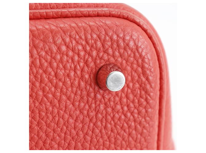 Borsa Hermès Picotin Lock 22 M Rosso - vista 13