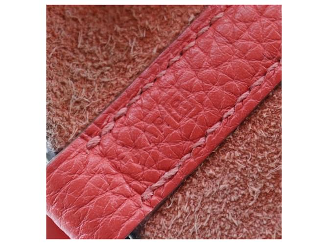 Borsa Hermès Picotin Lock 22 M Rosso - vista 15