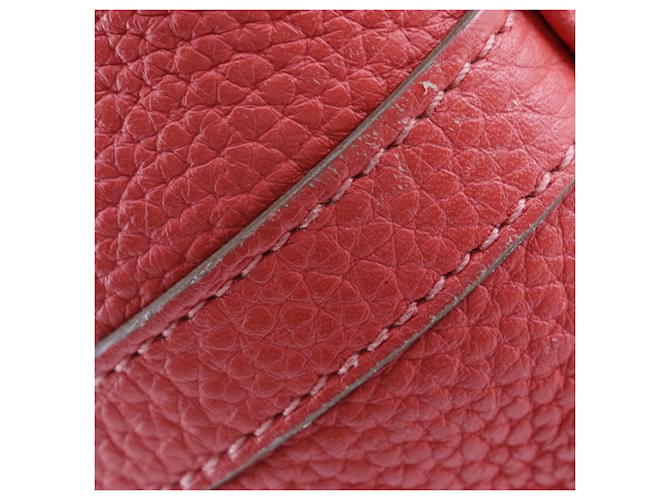 Borsa Hermès Picotin Lock 22 M Rosso - vista 9