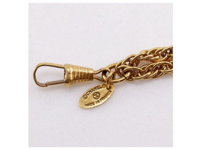 Collana Pendente Loupe Vintage Chanel D'oro - vista 6