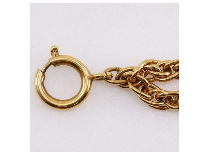 Collana Pendente Loupe Vintage Chanel D'oro - vista 7