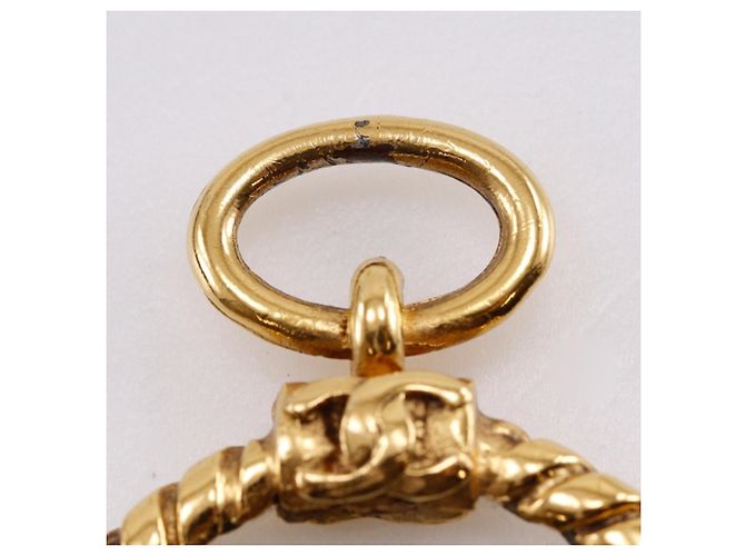 Collana Pendente Loupe Vintage Chanel D'oro - vista 8