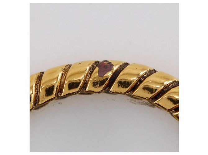 Collana Pendente Loupe Vintage Chanel D'oro - vista 9