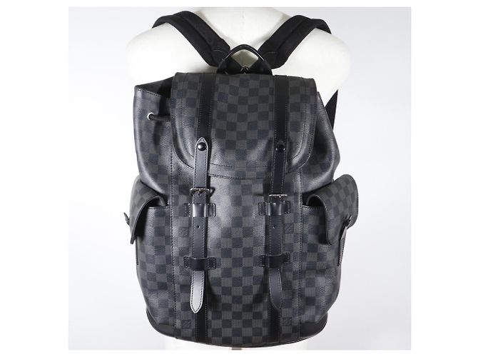 Zaino Christopher PM Louis Vuitton Nero - vista 14