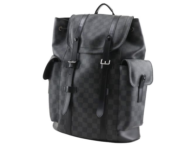 Zaino Christopher PM Louis Vuitton Nero - vista 2
