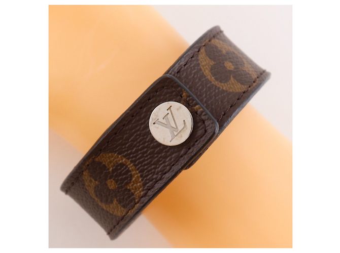 Bracciale in charm marrone Louis Vuitton - vista 3