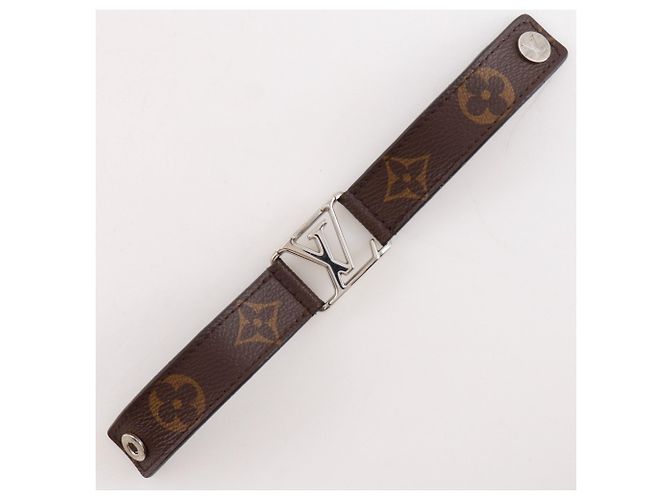 Bracciale in charm marrone Louis Vuitton - vista 4