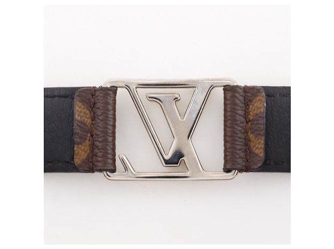 Bracciale in charm marrone Louis Vuitton - vista 6