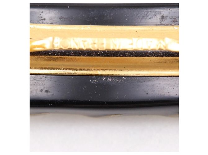 Fermaglio Coco Mark di Chanel Nero D'oro - vista 7