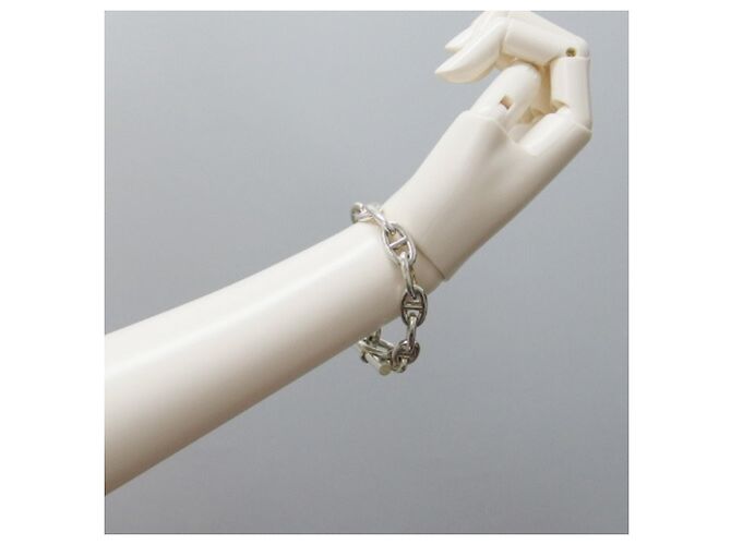 Hermès Chaine d'Ancre GM Silber Charm-Armband - Ansicht 3