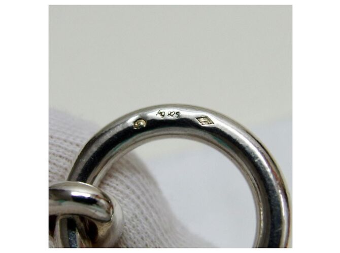 Hermès Chaine d'Ancre GM Silber Charm-Armband - Ansicht 6