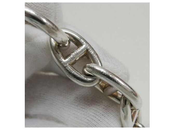 Hermès Chaine d'Ancre GM Silber Charm-Armband - Ansicht 8