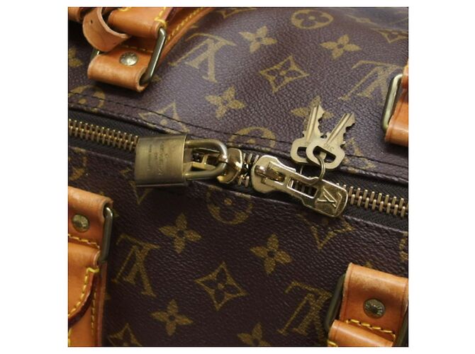 Borsa Boston Keepall 50 Monogram Louis Vuitton, anni '80 - vista 10
