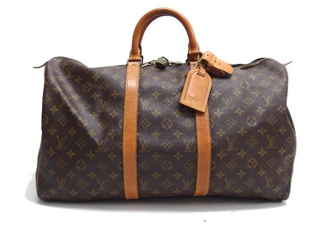 Borsa Boston Keepall 50 Monogram Louis Vuitton, anni '80 - vista 2