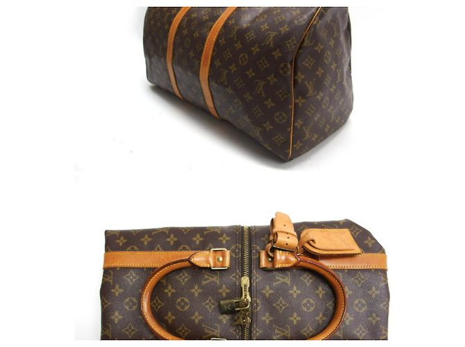 Borsa Boston Keepall 50 Monogram Louis Vuitton, anni '80 - vista 3