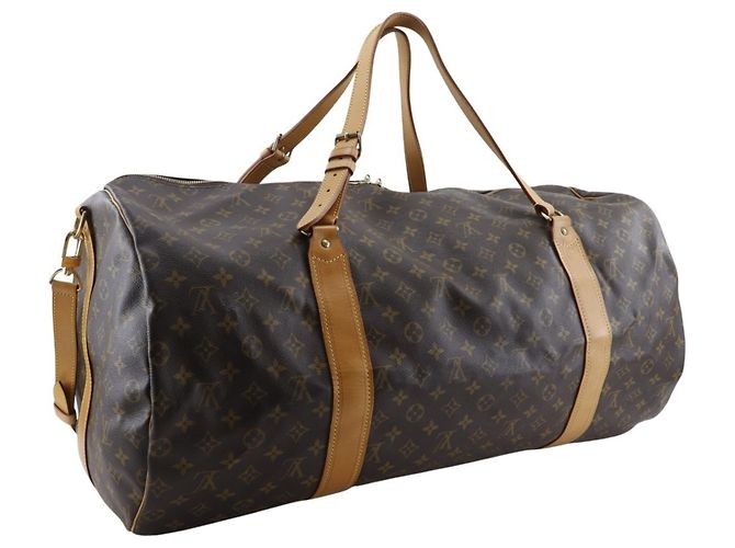 Borsa Polochon Boston Louis Vuitton Marrone - vista 3