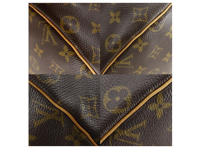 Borsa Polochon Boston Louis Vuitton Marrone - vista 4