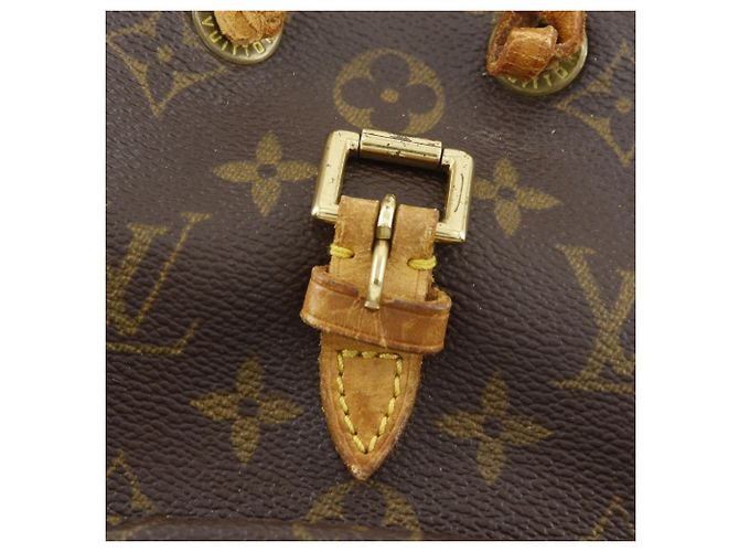 Zaino Mini Montsouris Louis Vuitton Marrone - vista 11