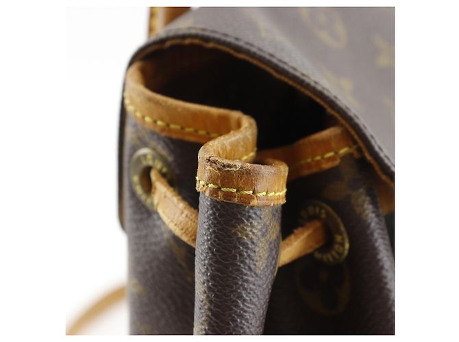Zaino Mini Montsouris Louis Vuitton Marrone - vista 13