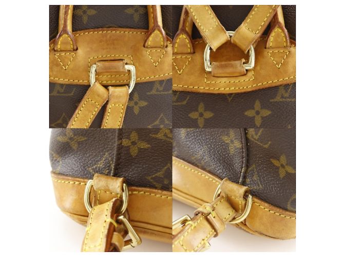 Zaino Mini Montsouris Louis Vuitton Marrone - vista 16