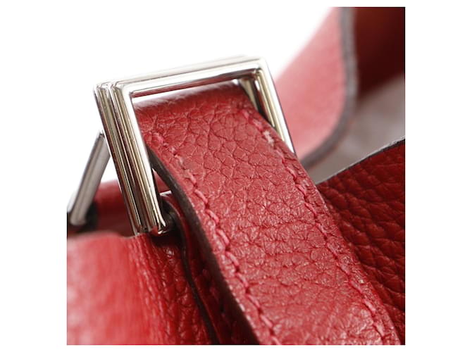 Borsa Hermès Picotin Lock GM Rosso - vista 13