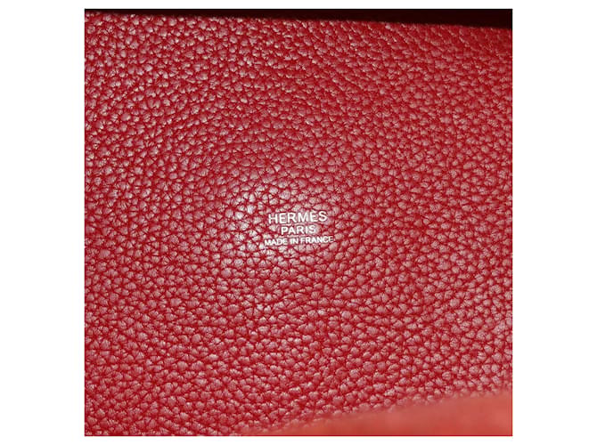 Borsa Hermès Picotin Lock GM Rosso - vista 16