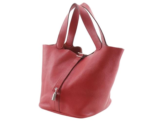 Borsa Hermès Picotin Lock GM Rosso - vista 2