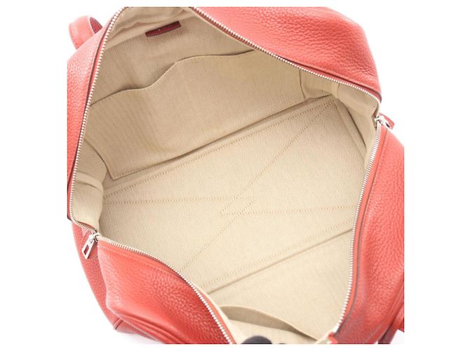 Borsa Hermès Victoria 35 Bordò - vista 3