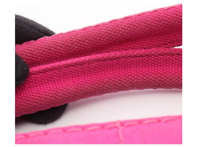 Prada Canapa Handtasche Rosa Canvas Pink - Ansicht 6