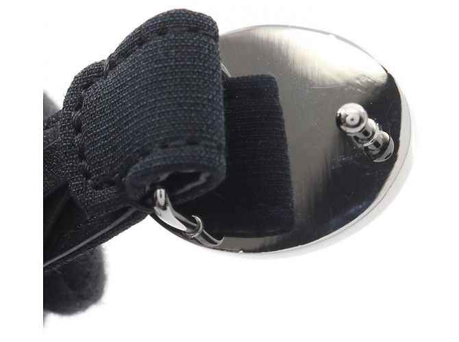 Leder-Gürtel mit CD-Logo von Christian Dior Schwarz - Ansicht 6