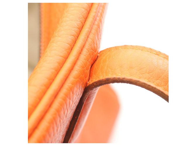 Borsa Hermès Victoria 35 Arancione - vista 7