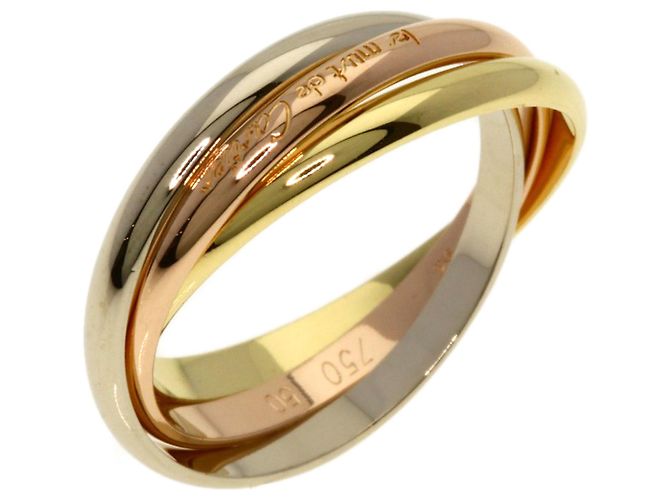Anello Cartier Trinity XS in oro 18K - vista 2