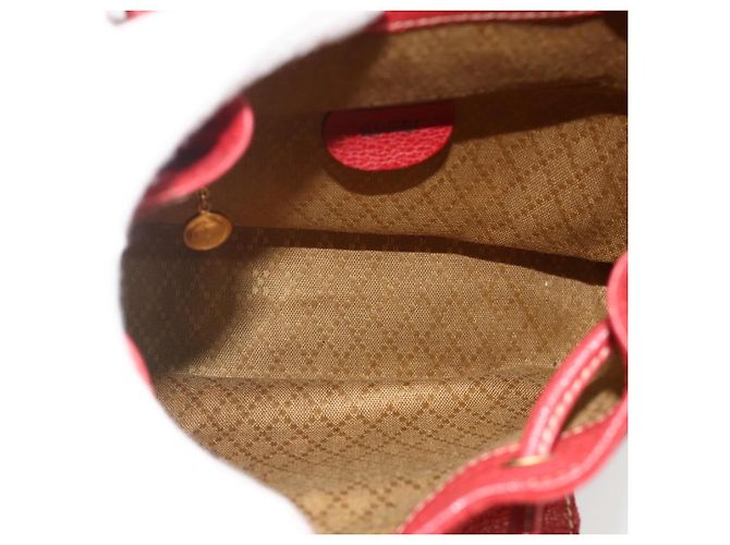 Gucci Gucci bamboo daim mini Rosso - vista 5
