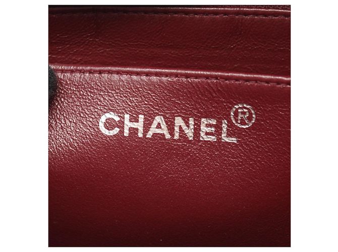 Borsa a spalla in agnello nero trapuntato Chanel - vista 4