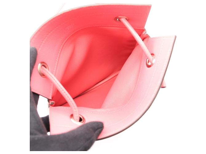 Borsa a Spalla Aline Mini di Hermès Rosa - vista 3