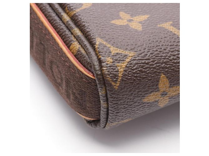 Borsa a Spalla Trotteur Bobour Louis Vuitton Marrone - vista 6