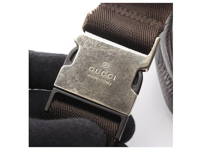 Marsupio Gucci GG Crystal Marrone Beige - vista 8