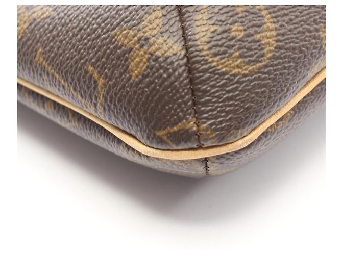 Borsa Musette Salsa Louis Vuitton Marrone - vista 7