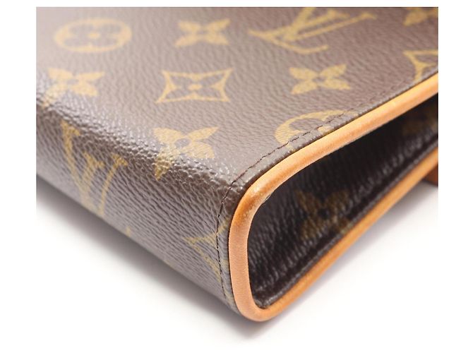 Borsa a vita Pochette Florentine Louis Vuitton Marrone - vista 9
