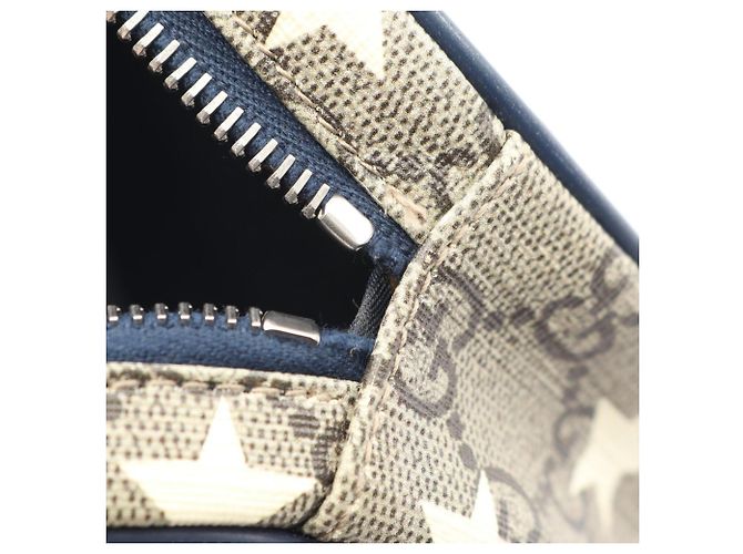 Borsa a vita/borsa a mano Gucci per bambini GG Supreme Star Beige Blu navy - vista 7